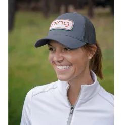 Ping Golf PING Ladies Trucker Cap -Brands Shop PING Ladies Trucker Cap Slate c 17680.1654793239