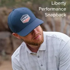 Ping Golf PING Liberty Performance Snapback Golf Cap -Brands Shop PING Liberty Collection Cap c 20429.1665166325