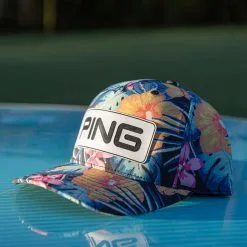Ping Golf PING Tour Paradaiso Snapback Cap -Brands Shop PING Tour Paradaiso Snapback Cap BLK c 83351.1661195793