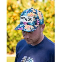 Ping Golf PING Tour Paradaiso Snapback Cap -Brands Shop PING Tour Paradaiso Snapback Cap BLK d 39696.1661195793