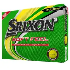 Srixon Golf Srixon Soft Feel 12 Dozen Golf Balls -Brands Shop Srixon Soft Feel 12 Dozen Yellow Golf Balls a 99809.1617222398