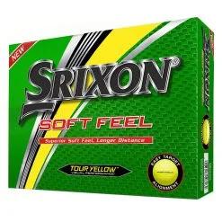 Srixon Golf Srixon Soft Feel Dozen Golf Balls -Brands Shop Srixon Soft Feel Dozen Golf Balls Yellow a 29064.1664902313