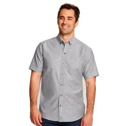 Cutter & Buck Short Sleeve Stretch Oxford Shirt