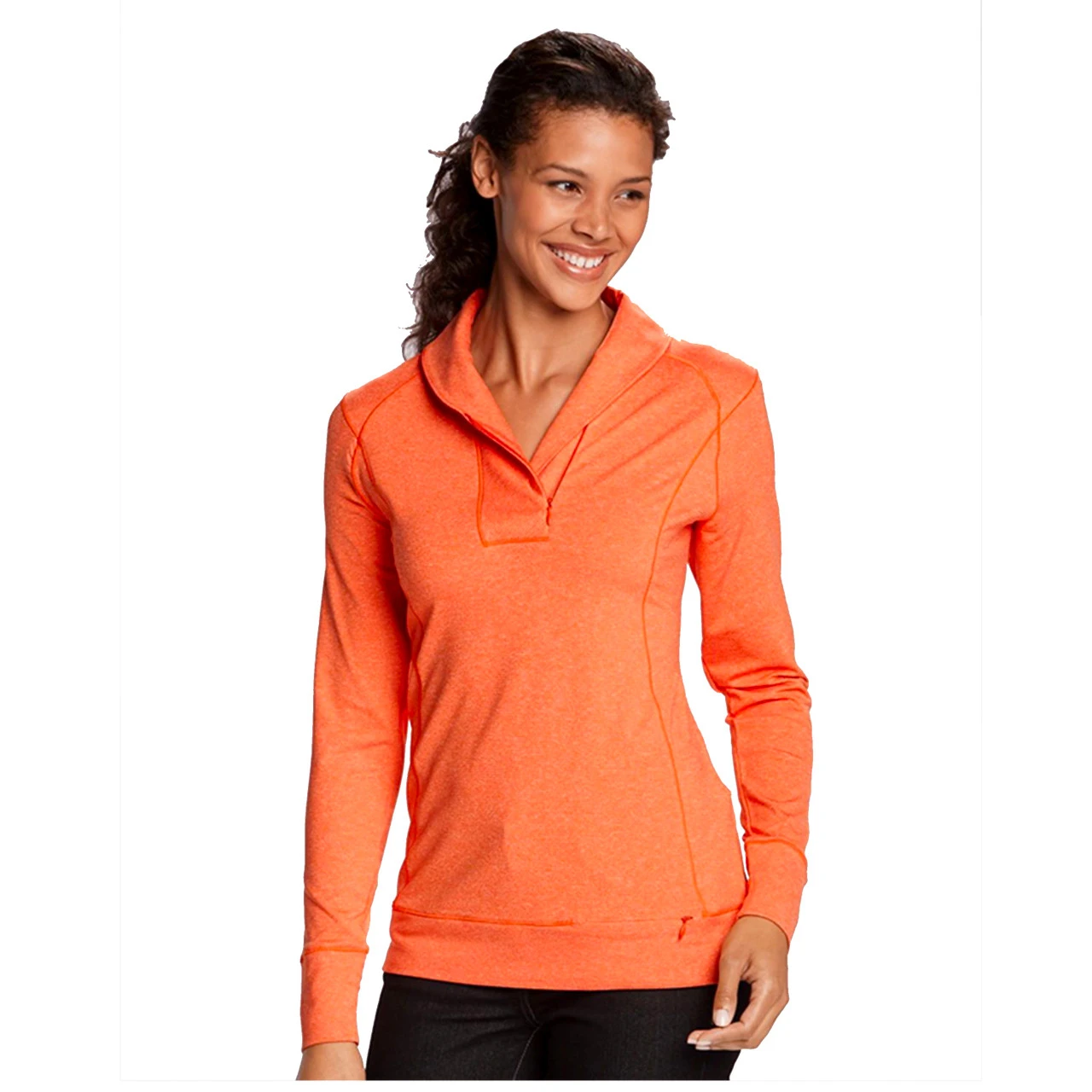 Cutter & Buck Ladies Shoreline Half-Zip 2 Cutter & Buck Ladies Shoreline Half-Zip
