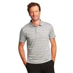 Cutter & Buck Forge Heather Stripe Tailored Fit Polo