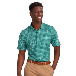 Cutter & Buck Pike Houndstooth Polo