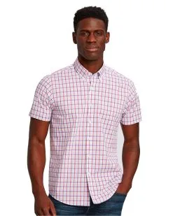 Cutter & Buck Soar Windowpane Plaid Shirt