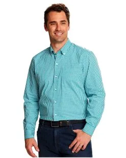 Cutter & Buck Stretch Gingham Shirt