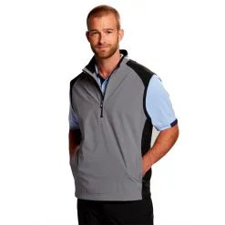Cutter & Buck WeatherTec Summit Half Zip Vest