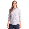 Cutter & Buck Ladies Long Sleeve Stretch Oxford Stripe Shirt