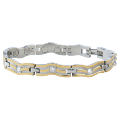 Sabona Ladies Serpentine Gold Magnetic Bracelet