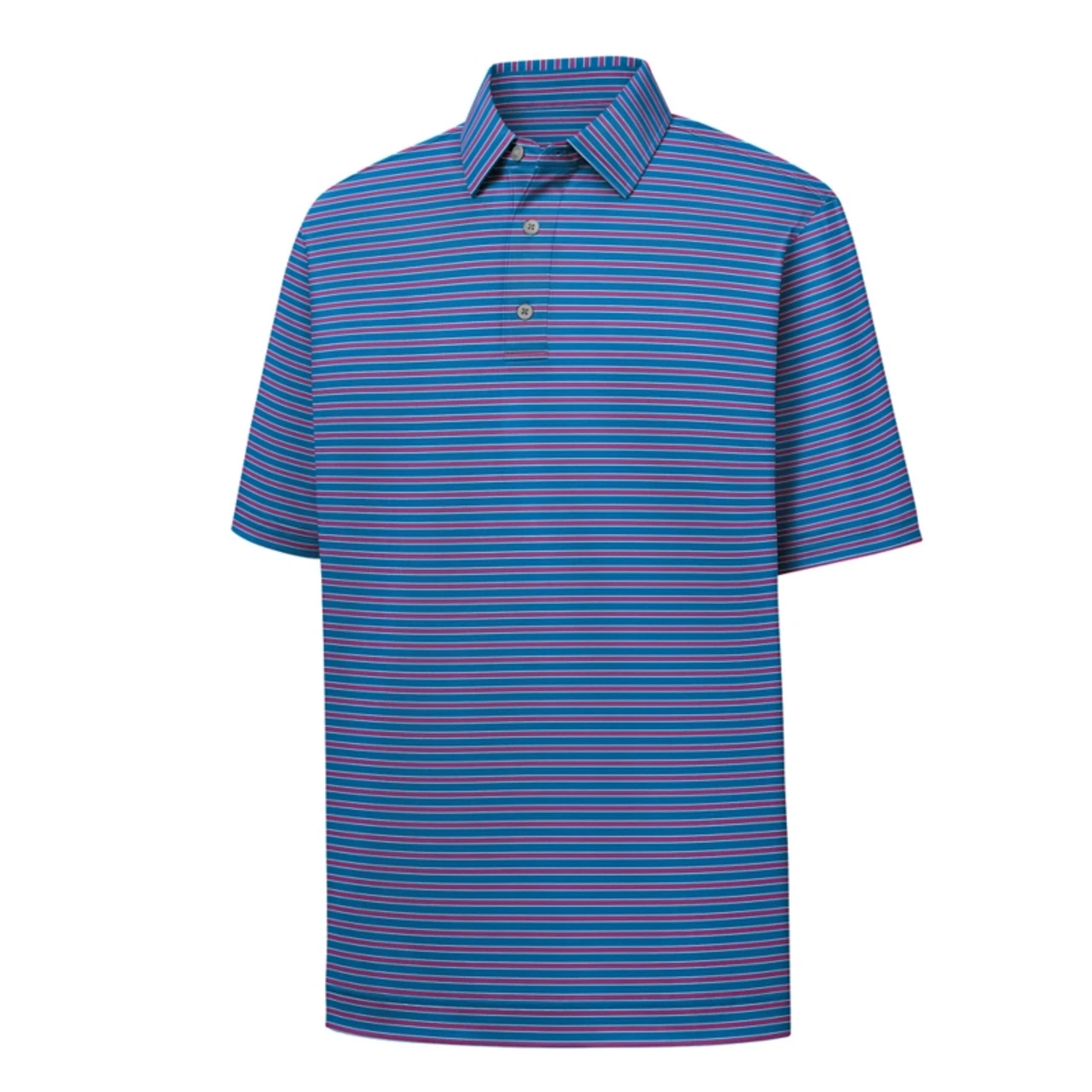 FootJoy Golf FootJoy ProDry Performance Stretch Lisle Pinstripe Polo 4 FootJoy Golf FootJoy ProDry Performance Stretch Lisle Pinstripe Polo - Image 2