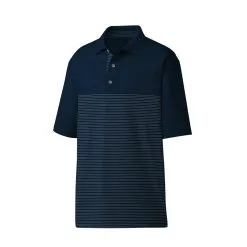 FootJoy Golf FootJoy ProDry Lisle Engineered Pinstripe Knit Collar Polo -Brands Shop fj 27989 80949.1675977628
