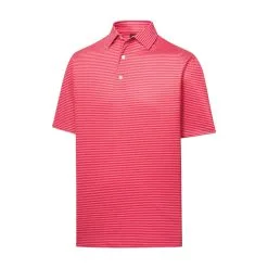 FootJoy Golf FootJoy Lisle Feeder Stripe Self Collar Polo -Brands Shop fj 28104 07555.1675972290